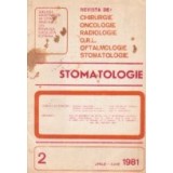 Stomatologia - Revista a societatii de stomatologie, Aprilie-Iunie 1981