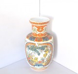 Cumpara ieftin Vaza mare H=25 cm, ceramica - decor chinezesc - FG Ceramiche Artistiche, Italy