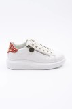 Karl Lagerfeld sneakers din piele KAPRI culoarea alb, KL62527F