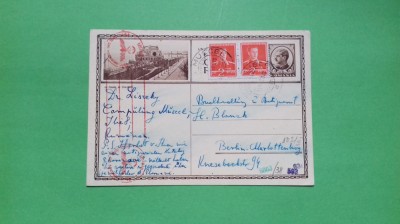 Carte Postala Ilustrata Carol II Circulata 1940 Arges Campulung Muscel foto