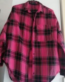 Camasa carouri YFL Reserved, marimea 36 accesorizata cu volanase croiala usor over sized