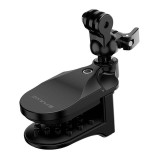 Suport pentru cască PULUZ pentru camere de acțiune (DJI Action, GoPro Hero)(negru)
