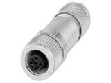 Conector M12, 2 pini, 48V, IP65, push-lock, PHOENIX CONTACT