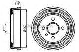 Tambur frana OPEL ASTRA F Combi (51, 52) (1991 - 1998) BOSCH 0 986 477 021