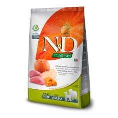 Farmina N&amp;amp;amp;D GF PUMPKIN adult dog medium/maxi,wild boar &amp;amp;amp; apple- 12kg foto