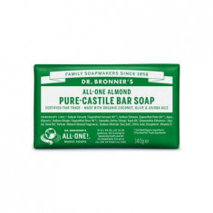 Sapun solid cu migdale Castilia, 140 g, Dr. Bronner's