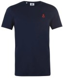 Tricou Hurlingham -mas M - Lichidare stoc, Bumbac, Bleumarin