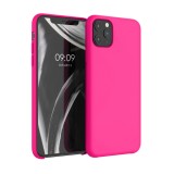 Husa pentru Apple iPhone 11 Pro Max, Silicon, Roz, 49725.08, Carcasa, Kwmobile