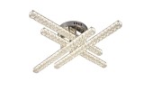 Cumpara ieftin Lustra LED 112W, 4 brate cu diamante, telecomanda, 4320lm, lumina calda/rece