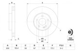 BOSCH 0 986 479 C50 Disc frana