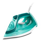 Cumpara ieftin Fier de calcat Philips Seria 3000 DST3030/70, 2400 W, 0.3 L, Abur 180g/min, Talpa ceramica, Oprire automata, Alb/Albastru