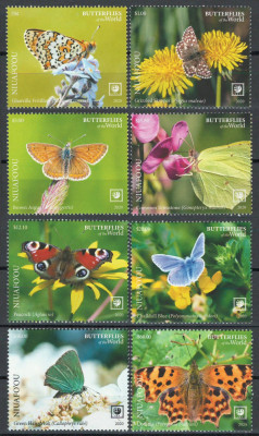 Niuafo ou Island 2020 Mi 809/12 + 821/24 MNH - Fluturi (141 &amp;euro;) foto