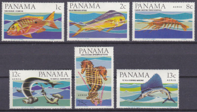 DB1 Fauna Pesti Panama 1965 v. MNH foto