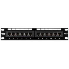 Patch Panel 12 porturi RJ45 UTP 10', Cat6 - TRENDnet TC-P12C6
