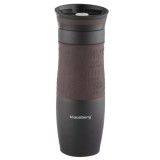 Cana termica din inox, negru, capacitate 500ml, Kinghoff