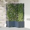 vidaXL Ghiveci de grădină cu trellis 3 pcs Gri 80 x 80 x 143 cm PP 42002864
