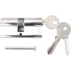 Cilindru siguranta, butuc pentru usa, Flores, cu 3 chei, 60mm, cromat