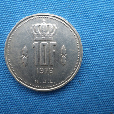 10 FRANCI 1976 / LUXEMBURG