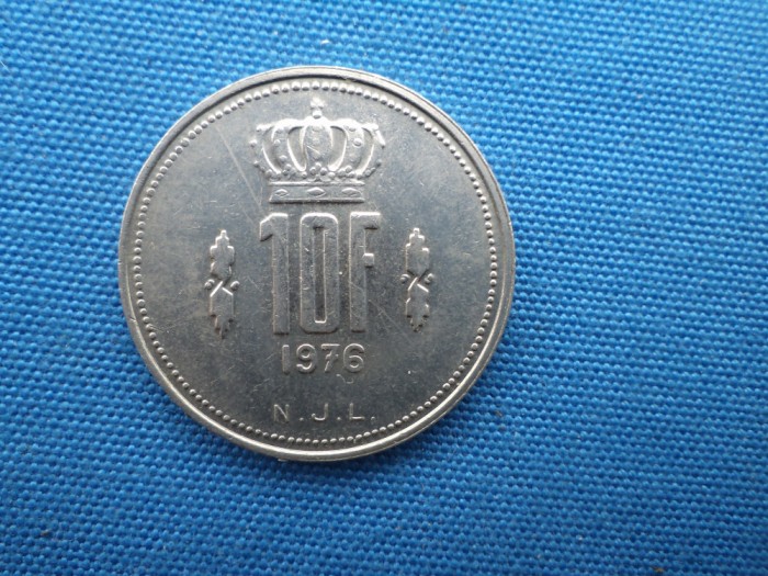 10 FRANCI 1976 / LUXEMBURG