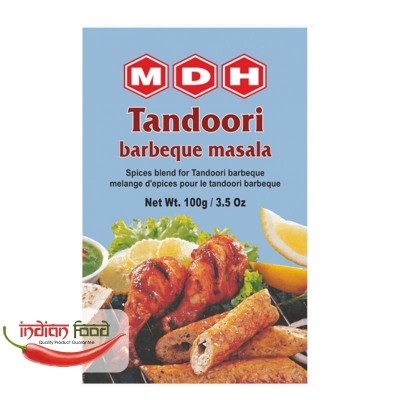 MDH Tandoori Barbeque Masala (Condiment pentru Carne la Gratar/Cuptor) 100g foto