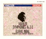 CD 4XCD # &quot;PRESA JAPONEZA &quot; Mahler* - Eliahu Inbal, Frankfurt Radio Symphony Orchestra* &lrm;&ndash; Symphonies Nos. 2-3 (NM)