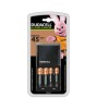 45-Min Duracell Incarcator rapid + 2x AA 1300mAh + 2x AAA 750mAh