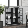 Servantă, negru, 102x32x103,5 cm, lemn prelucrat