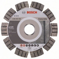 Disc diamantat Best for Concrete 125x22,23x2,2x12mm - 3165140581585