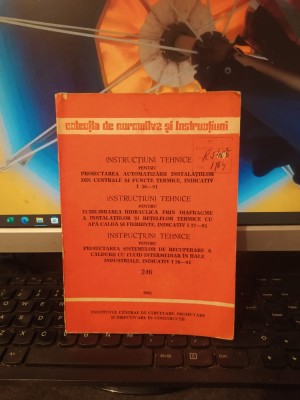Instrucțiuni tehnice Proiectarea automatizării instalațiilor Puncte termice, 196 foto