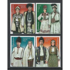 Romania 2020 - LP 2289 nestampilat - Costume traditionale de nunta I - serie