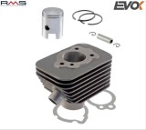 Set motor moped Piaggio Ciao &ndash; Boxer &ndash; Bravo &ndash; Si 2T AC 65cc D43.00 bolt 10 (EVOK)