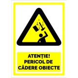 Semn pentru pericol de cadere obiecte