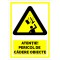 Semn pentru pericol de cadere obiecte