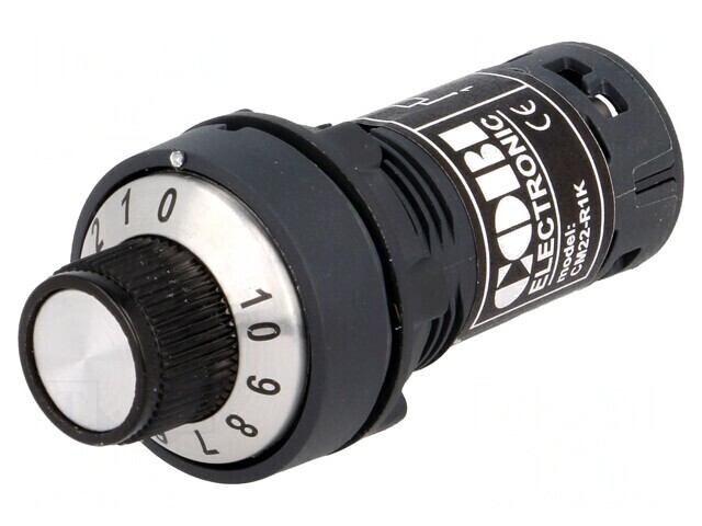Potentiometru 1k&Omega; 22mm IP65