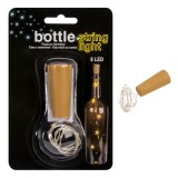 Dop Sticle LED Decorativ, Sarma Flexibila, Lumini Alb Cald, 70 cm, Oem