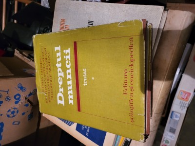 Dreptul muncii tratat vintage foto