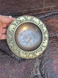 Scrumiera vintage bronz masiv !!!