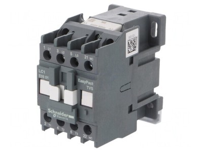 Contactor 3P NO 3A NC 220VAC 9A 690V foto
