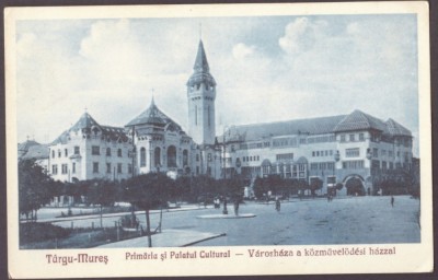 5592 - TARGU MURES, Market, Romania - old postcard - unused - 1928 foto