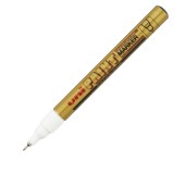 Marker cu vopsea pe baza de ulei,varf fin metalic 0.8 mm-auriu