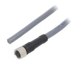 Cablu Conectare M8 3 PIN 3m Mufă 63VAC 2.7A PUR