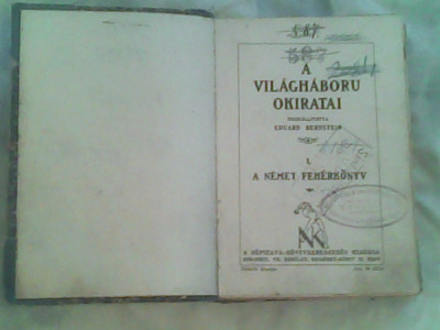 A vilagboru okiratai-Eduard Bernstein foto