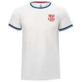 FC Barcelona tricou de bărbați Cotton Offwhite - XXL, FC Barcelona Official