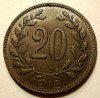 7.036 AUSTRIA WWI 20 HELLER 1918 XF/AUNC, Europa, Fier