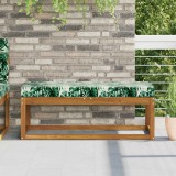 vidaXL Perna de Șezut pentru Exterior Frunze Tropicale 100% Polyester 900977