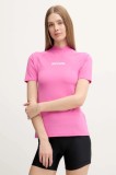 Rip Curl tricou de &icirc;not culoarea roz, 17NWRV
