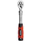 Yato YT-0298 - Antrenor cu patrat cu clichet reversibil si tija telescopica 3/8 inch