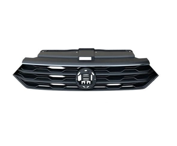Grila masca radiator VW T-Roc, 09.2017-, Fata, cromat/negru, Aftermarket