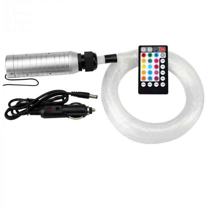 Kit Fibra Optica Plafon Instelat RGB Cu Telecomanda 75MM 200 Fire 2M 12V SPT7522FOL 170221-12