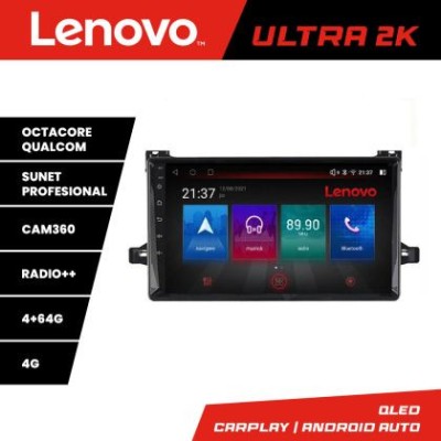 Navigatie Toyota Prius dupa 2015 Lenovo Kit-TY50 8 core QLED Qualcomm 4+64 360 Android Waze USB Navigatie Internet Youtube Radio CarStore Technology foto